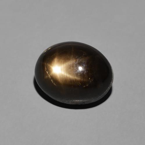 5.01克拉天然星光蓝宝石，椭圆形，不透明