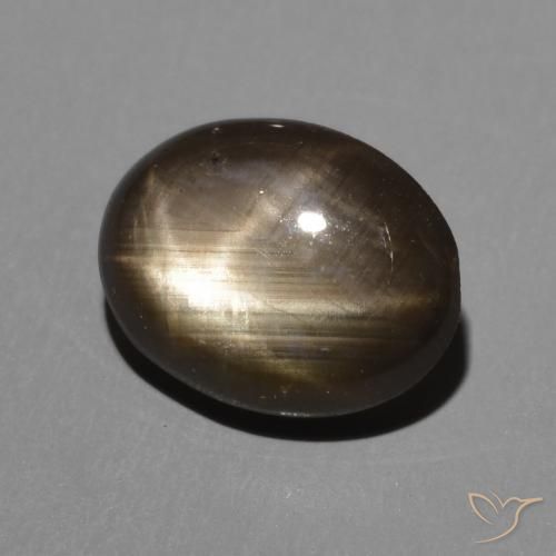 3.30克拉天然星光蓝宝石，椭圆形，不透明