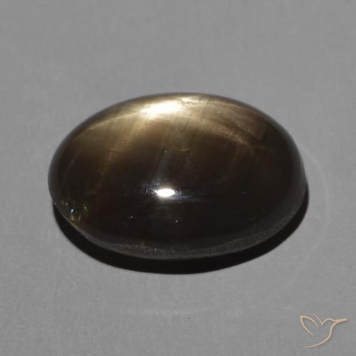3.95克拉天然星光蓝宝石，椭圆形，不透明