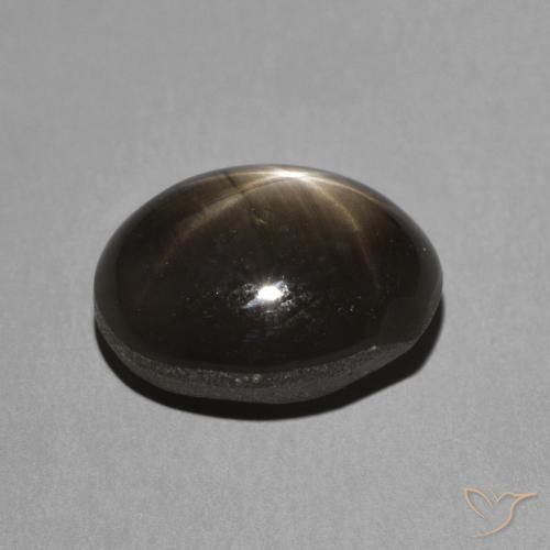3.50克拉天然星光蓝宝石，椭圆形，不透明