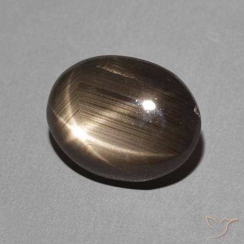 3.26克拉天然星光蓝宝石，椭圆形，不透明