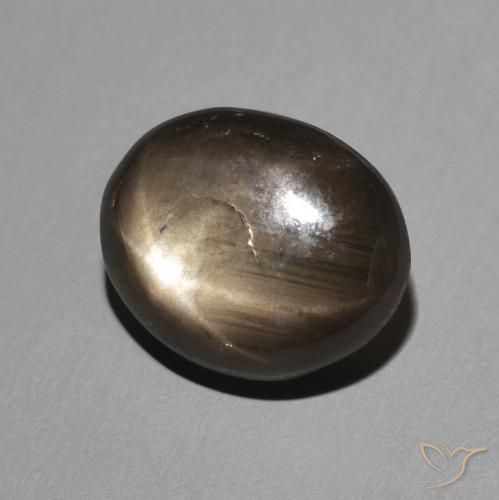 3.62克拉天然星光蓝宝石，椭圆形，不透明