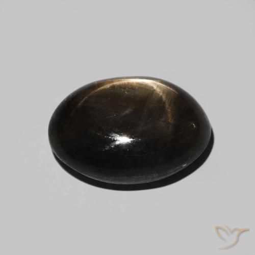 5.70克拉天然星光蓝宝石，椭圆形，不透明