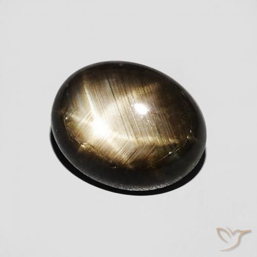 2.36克拉天然星光蓝宝石，椭圆形，不透明