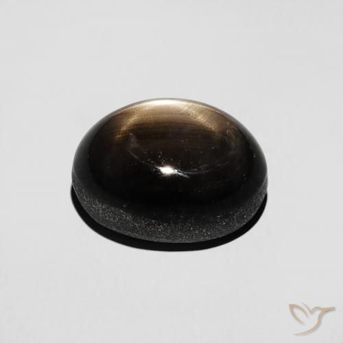 4.91克拉天然星光蓝宝石，椭圆形，不透明
