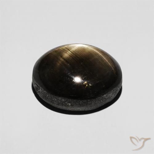 5.20克拉天然星光蓝宝石，椭圆形，不透明