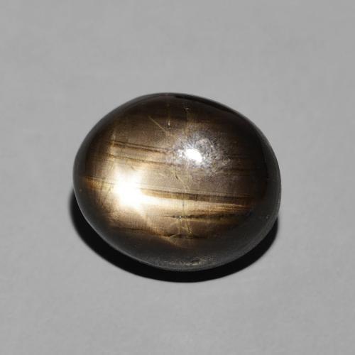 4.23克拉天然星光蓝宝石，椭圆形，不透明
