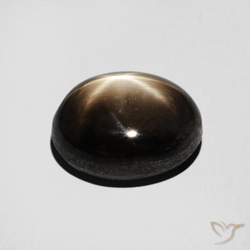3.50克拉天然星光蓝宝石，椭圆形，不透明