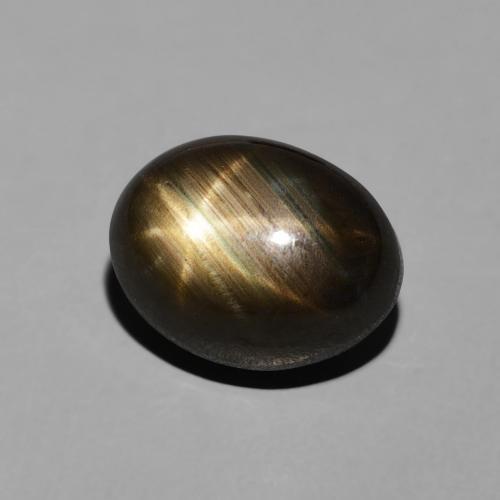 4.06克拉天然星光蓝宝石，椭圆形，不透明