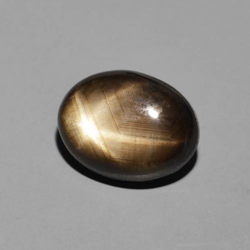 3.88克拉天然星光蓝宝石，椭圆形，不透明