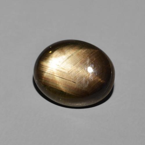 3.50克拉天然星光蓝宝石，椭圆形，不透明