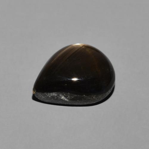 3.95克拉天然星光蓝宝石，梨形，不透明