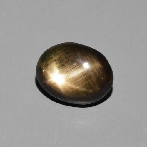 3.19克拉天然星光蓝宝石，椭圆形，不透明