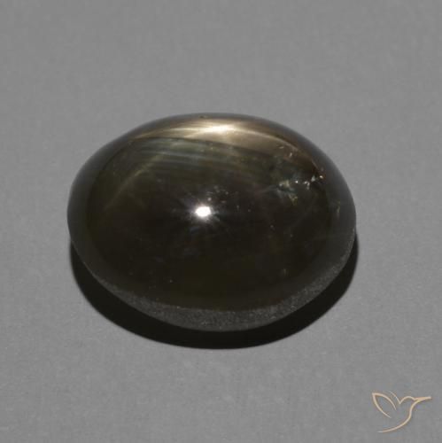 3.95克拉天然星光蓝宝石，椭圆形，不透明