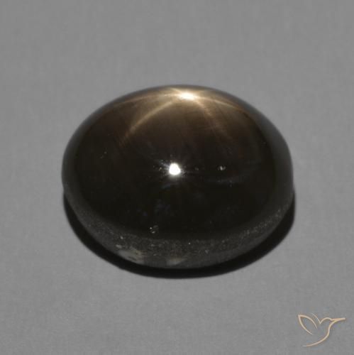 4.27克拉天然星光蓝宝石，椭圆形，不透明