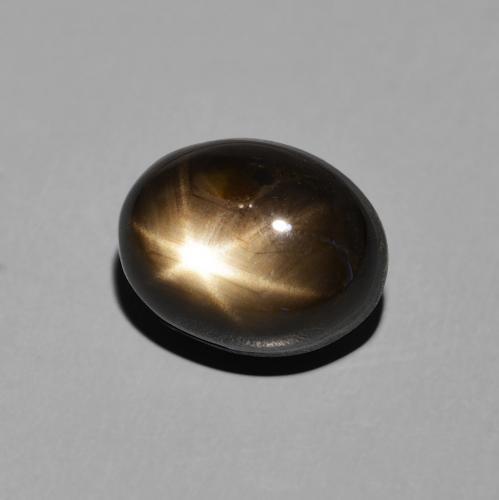 5.71克拉天然星光蓝宝石，椭圆形，不透明