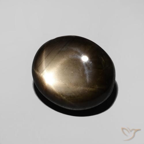 3.55克拉天然星光蓝宝石，椭圆形，不透明