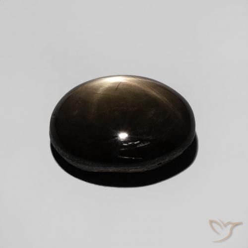 3.95克拉天然星光蓝宝石，椭圆形，不透明