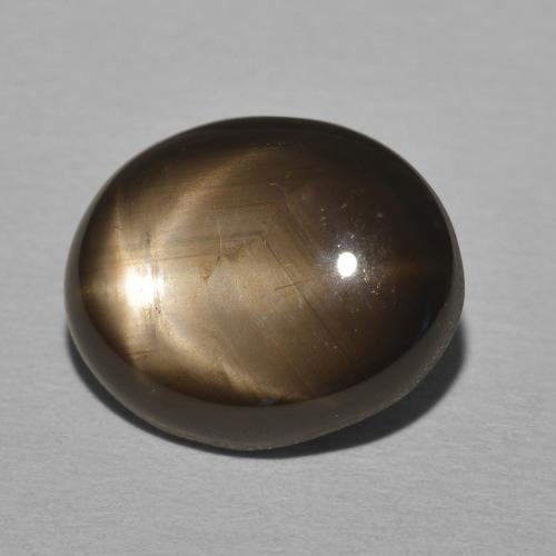 11.05克拉天然星光蓝宝石，椭圆形，不透明