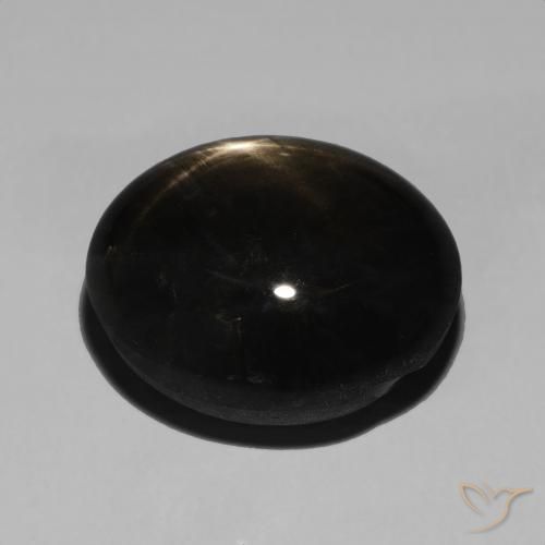 19.98克拉天然星光蓝宝石，椭圆形，不透明