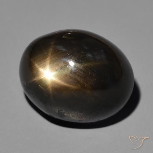 20.93克拉天然星光蓝宝石，椭圆形，不透明