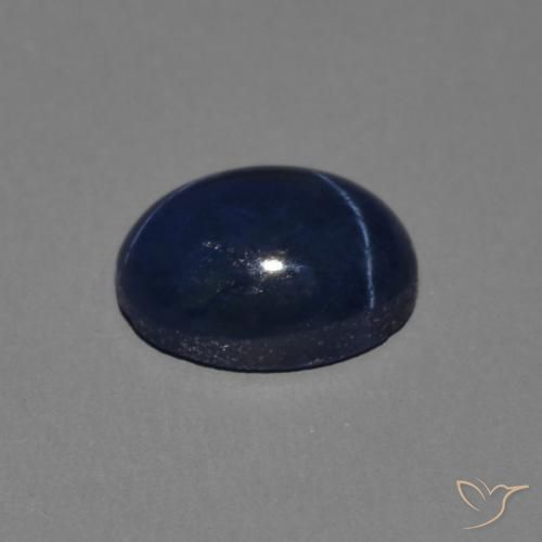 1.40克拉天然星光蓝宝石，椭圆形，不透明