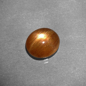 1.34克拉天然星日光石，椭圆形切割，不透明