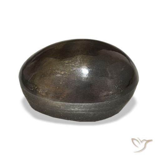 14.54克拉天然星日光石，椭圆形切割，不透明