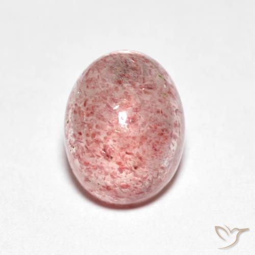 2.35ct 天然 浅淡粉色 草莓石英, 椭圆形, 透明