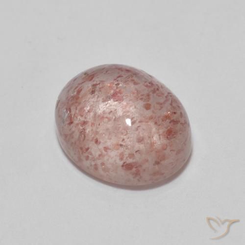 2.70ct 天然 玫瑰粉色 草莓石英, 椭圆形, 透明