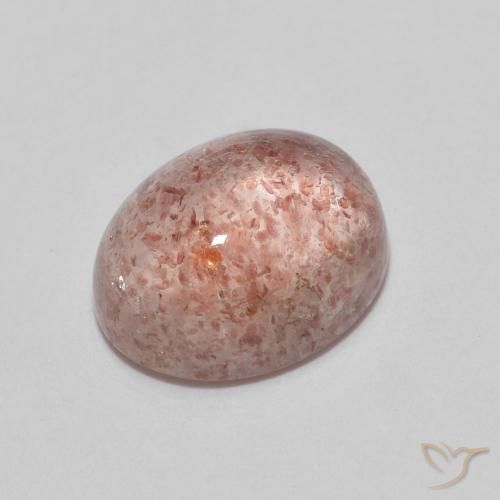 2.37ct 天然 中粉红色 草莓石英, 椭圆形, 透明