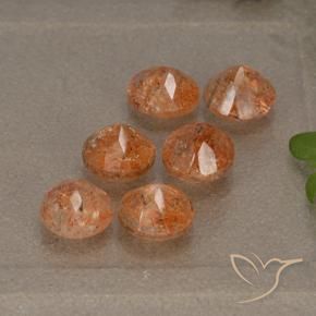 3.13克拉天然日光石，圆形的，半透明