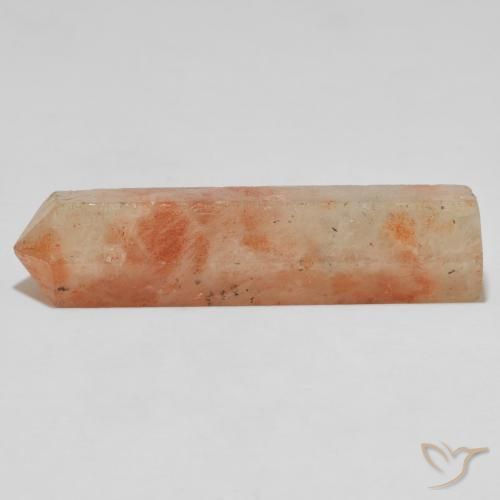 38.34ct 天然 摩卡橙色 日光石, 花式切割, 不透明