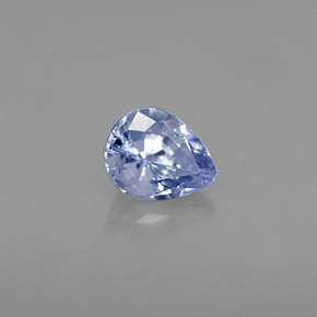 0.52克拉天然坦桑石，梨形，5.6×4.4毫米，VVS