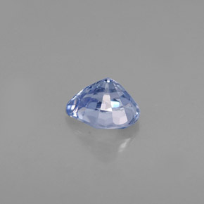 0.52克拉天然坦桑石，梨形，5.6×4.4毫米，VVS