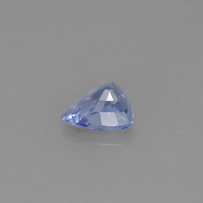 0.68克拉天然坦桑石，三角形，6.1×5.2毫米，VVS-VS
