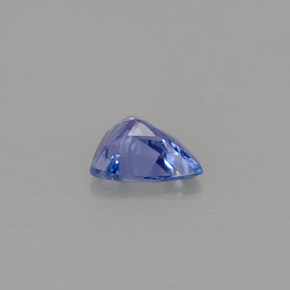 0.62克拉天然坦桑石，三角形，6.5×5.4毫米，VVS