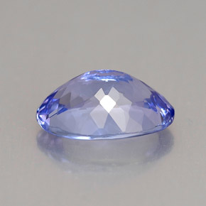 2.24克拉天然坦桑石，椭圆形切割，9.9×7毫米，VVS-VS