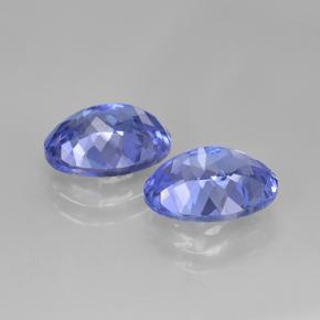 3.00天然坦桑石，椭圆形切割，8.3×6.3毫米，VVS-VS