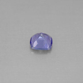 0.96克拉天然坦桑石，垫形剪裁，5.9×5.8毫米，VVS