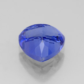 2.41克拉天然坦桑石，三角形，8.2×8.2毫米，VVS