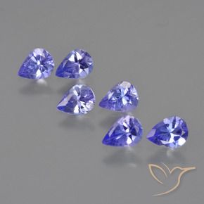 1.65克拉天然坦桑黝帘石，梨形，VS
