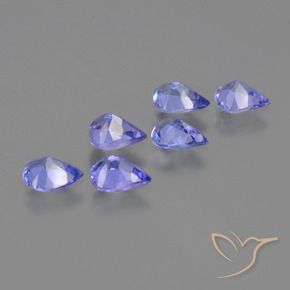 1.65克拉天然坦桑黝帘石，梨形，VS