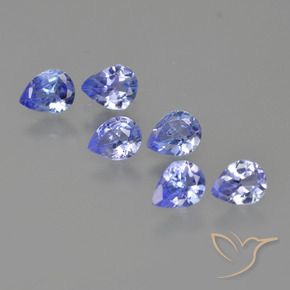 1.54克拉天然坦桑黝帘石，梨形，VS