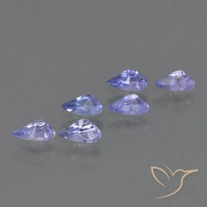 1.27克拉天然坦桑黝帘石，梨形，VS