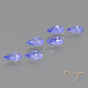 1.32克拉天然坦桑黝帘石，梨形，VS