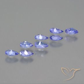 1.46克拉天然坦桑黝帘石，梨形，VS