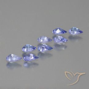 1.54克拉天然坦桑黝帘石，梨形，VS