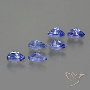 1.63克拉天然坦桑黝帘石，梨形，VS