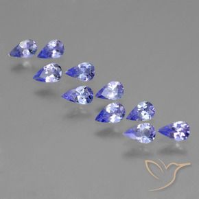 1.98克拉天然坦桑黝帘石，梨形，VS